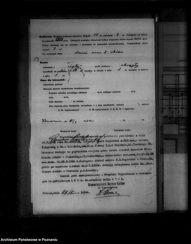 Obraz 18 z jednostki "Gorzelnia rolnicza w Konarzewie powiat poznański własność ks. R. Czartoryskiego nr woj. 1684"