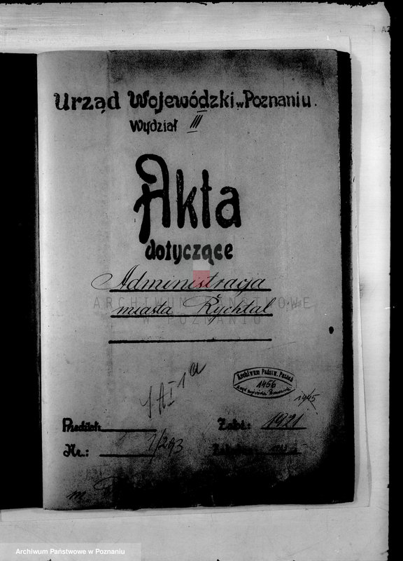 Obraz 4 z jednostki "Administracja miasta Rychwał"