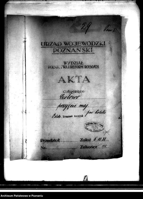 image.from.unit.number "Przejęcie /przez Skarb Państwa/ majątku Czołowo powiatu kaliskiego"