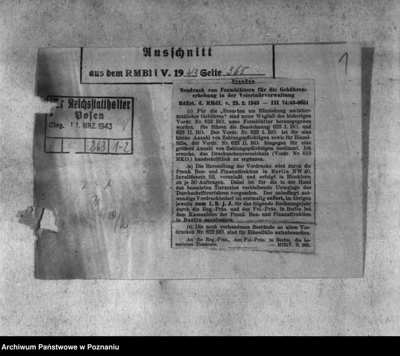 Obraz 5 z jednostki "Veterinärverwaltung"