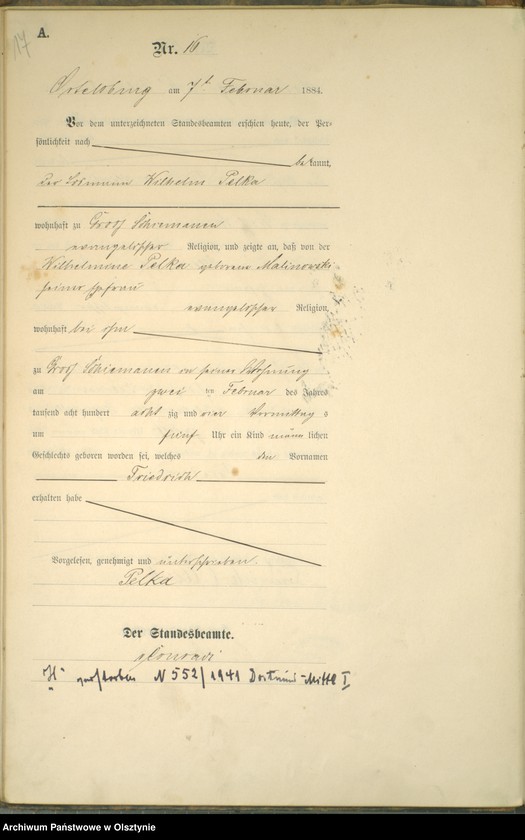 image.from.unit.number "Geburts-Haupt-Register Nr 1 - 97"