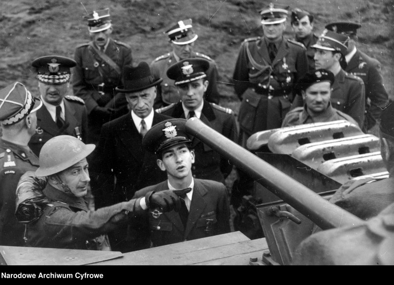 image.from.unit.number "Wizyta króla Jugosławii Piotra II w 1 Dywizji Pancernej"