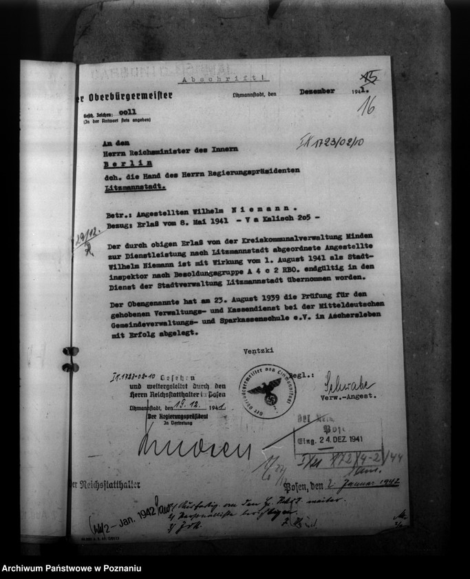 Obraz 20 z jednostki "Abordnungen der Angestellten"