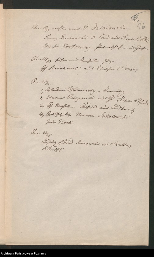 Obraz 20 z jednostki "A. betr. die Familie Działowski"