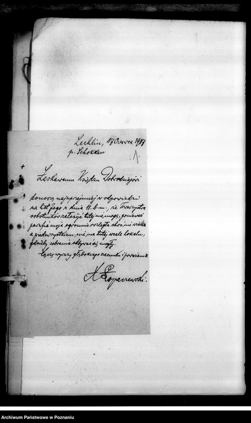 Obraz 5 z jednostki "Sprawozdania z działalności, korespondencja"