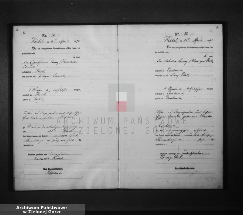 Obraz 15 z jednostki "Sterbe-Haupt-Register"