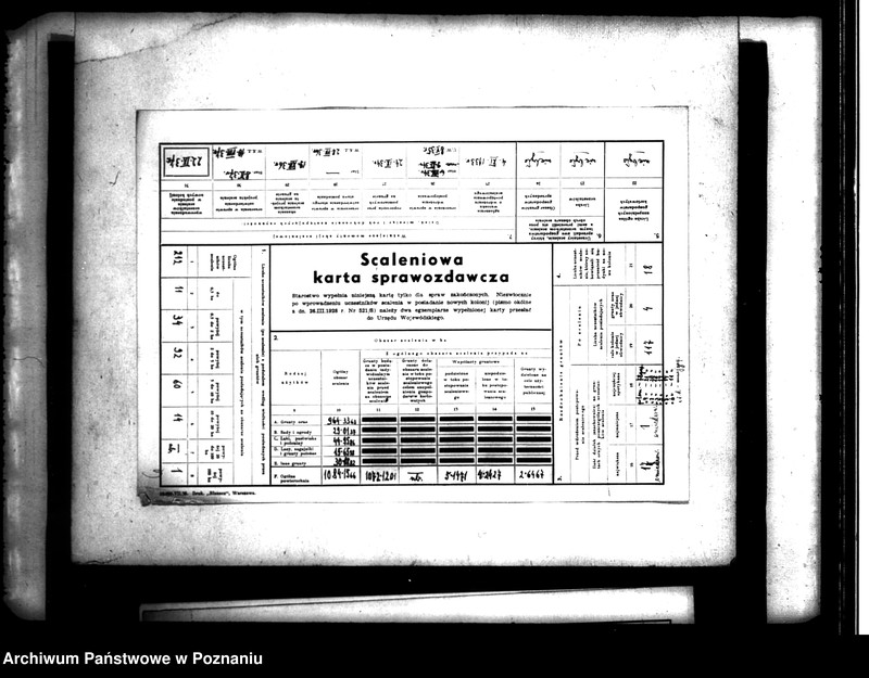Obraz 10 z jednostki "/Scaleniowe/ karty sprawozdawcze i terenu powiatu kaliskiego"