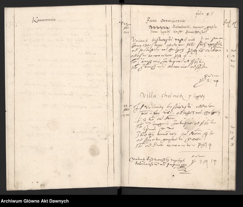 image.from.unit.number "[Rekognicjarz poborowy pow. śląskiego woj. krakowskiego]."