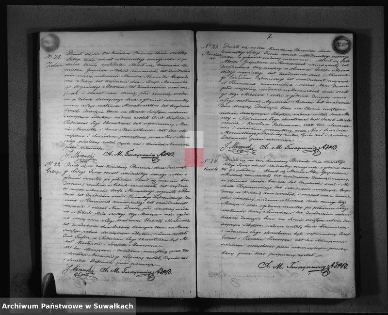 image.from.unit.number "Księga Duplikat Parafii Berznickiey z R-u 1848"