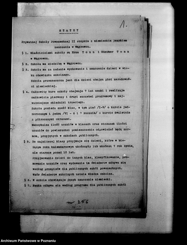 Obraz 4 z jednostki "Prywatna Szkoła Powszechna z niemieckim językiem nauczania Wągrowiec"