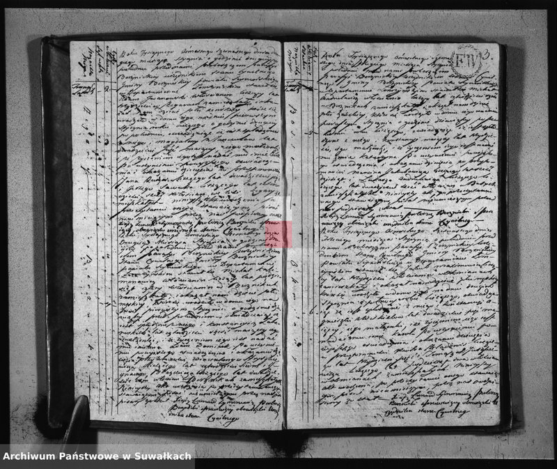 image.from.unit.number "Akta Urodzenia Stanu Cywilnego Roku 1816 Gminy Berznickiey"
