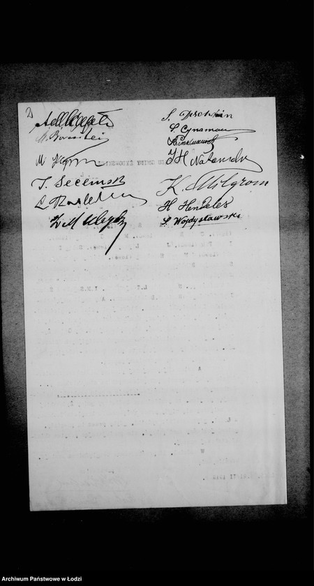 Obraz 6 z jednostki "Akta dotyczące b. rabina w Wieruszowie"