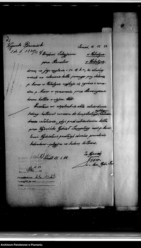 Obraz 6 z jednostki "Magistrat miasta Wolsztyna Rzeźnia Miejska nr woj. kotła 5312"