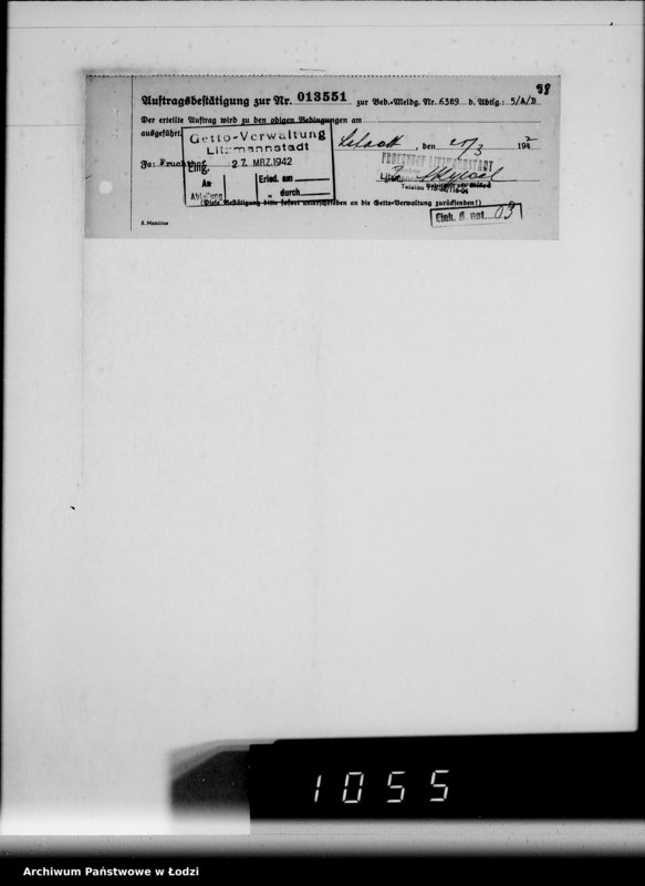 Obraz 17 z jednostki "Aufträge, [Lieferscheinen und Rechnungen] 13541-13600"