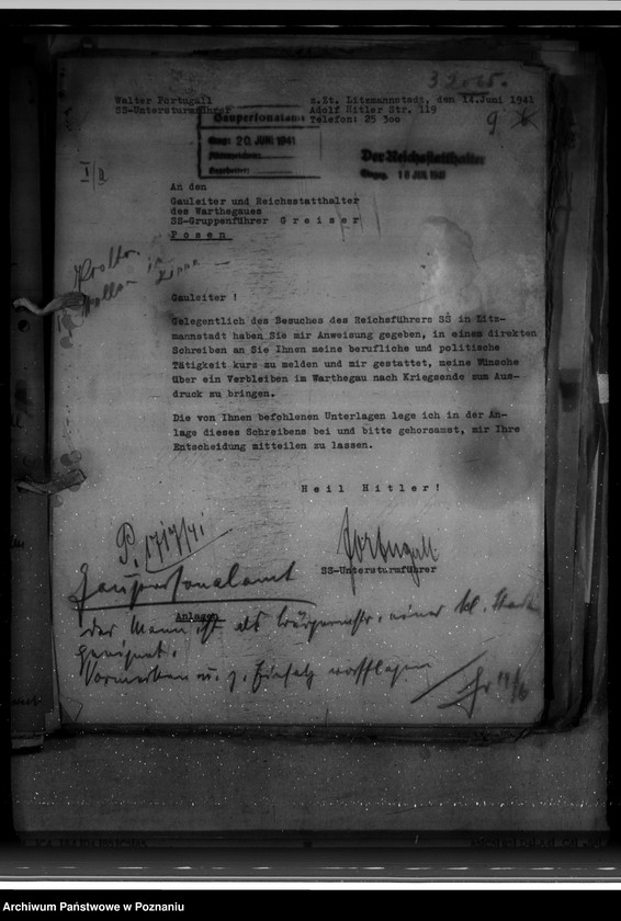 Obraz 13 z jednostki "Einsatz von Beamten in den Ostgebieten"