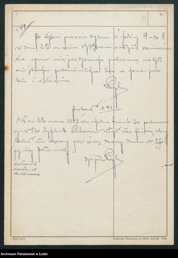 Obraz 13 z jednostki "V Komisariat [protokoły zajść, aresztowań, kradzieży i innych wypadków]"