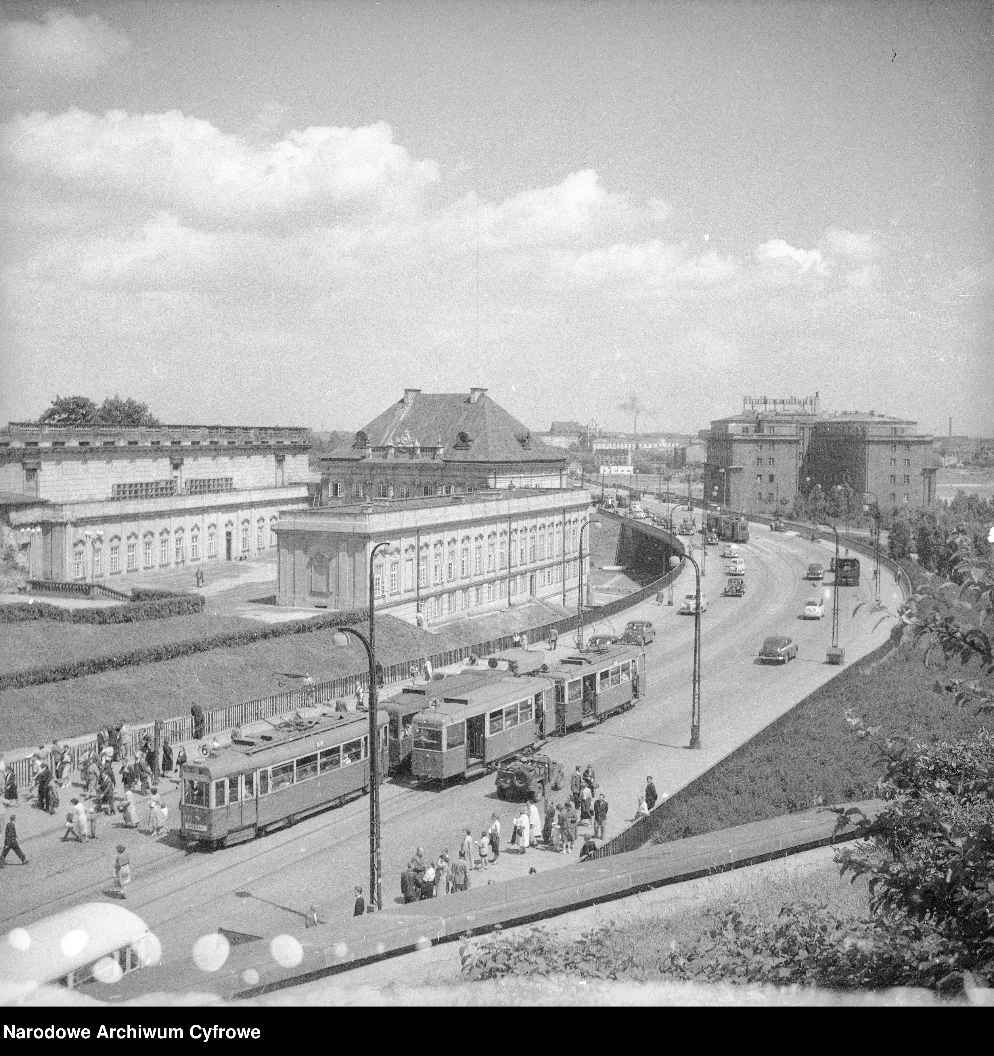 Skan z jednostki: Warszawa - fragmenty miasta