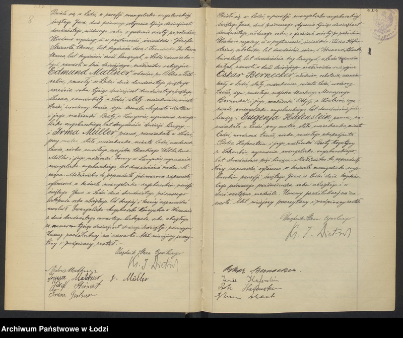 Obraz 7 z jednostki "Akta małżeństw"