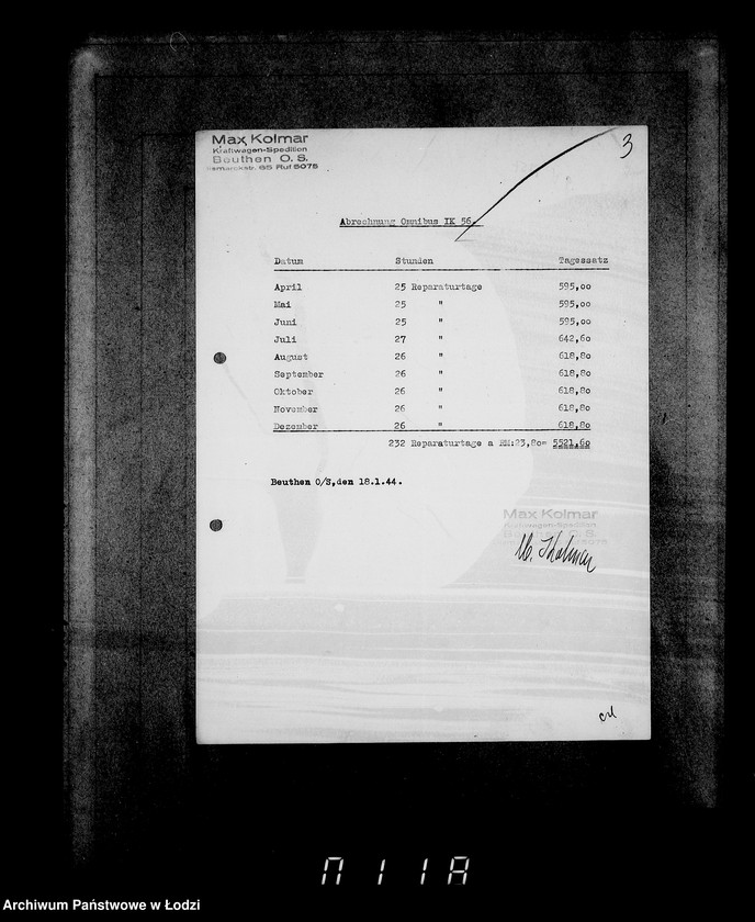 Obraz 7 z jednostki "Sonderkonto 12300. Belege 1656-1792"