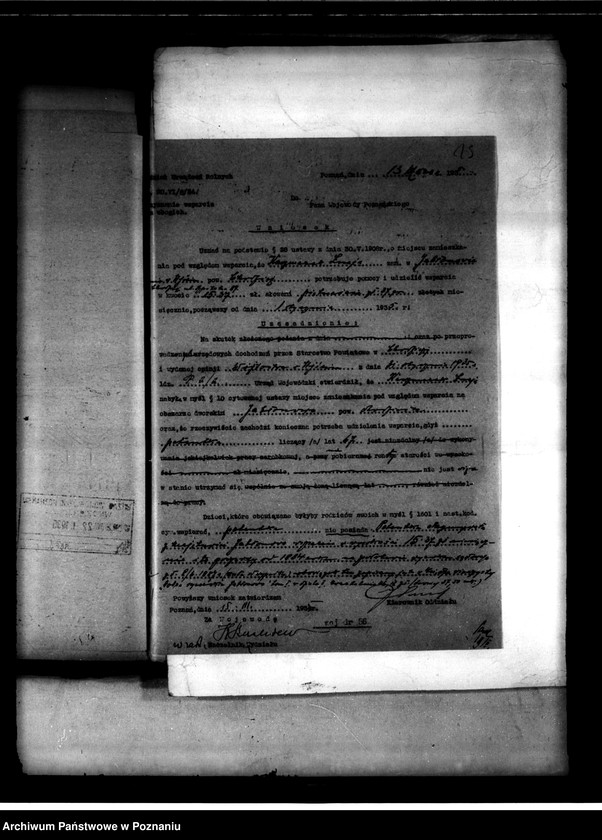 Obraz 18 z jednostki "Majątek Jabłonowo powiat chodzieski sprawy gminne i ubogich"