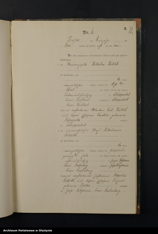 image.from.unit.number "Heiraths-Neben-Register Nr 1 - 18"