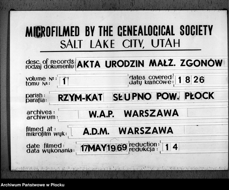 image.from.unit.number "Akta urodzeń, małżeństw i zgonów"