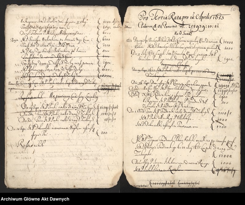 image.from.unit.number "Rozliczenie z różnych poborów z terenów całej Rzeczypospolitej."