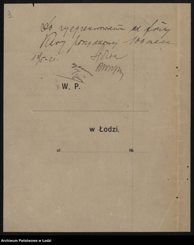 Obraz 5 z jednostki "Baumgartner i Krakowski- wykańczalnia, farbiarnia i tkalnia"