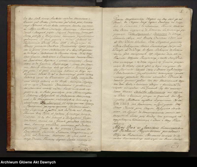 image.from.unit.number ""Skorowidz Nomenklatur w tey Księdze zawartych" (k. 1 - 2). "Lustracya Starostw Dzierżaw i Wszelkich Królewszczyzn Ziemi Kamienieckiey w Woiewodztwie Podolskim (...) 1789 (...).""