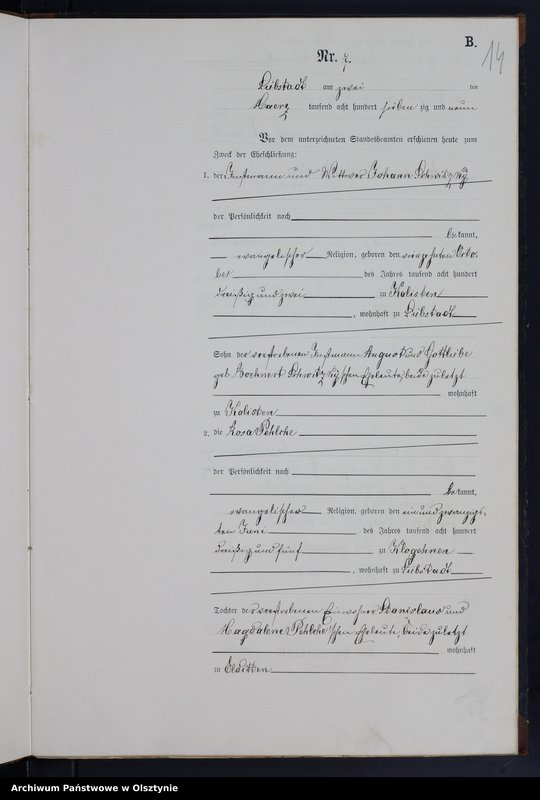 image.from.unit.number "Heiraths-Neben-Register Nr 1 - 31"