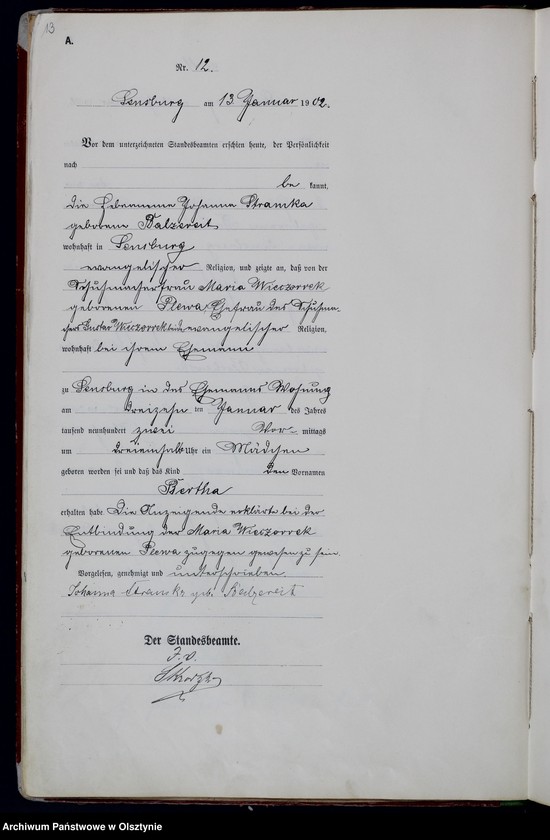 image.from.unit.number "Geburts-Haupt-Register Nr 1 - 329"