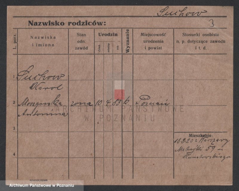image.from.unit.number "Suchora - Sulmińska"