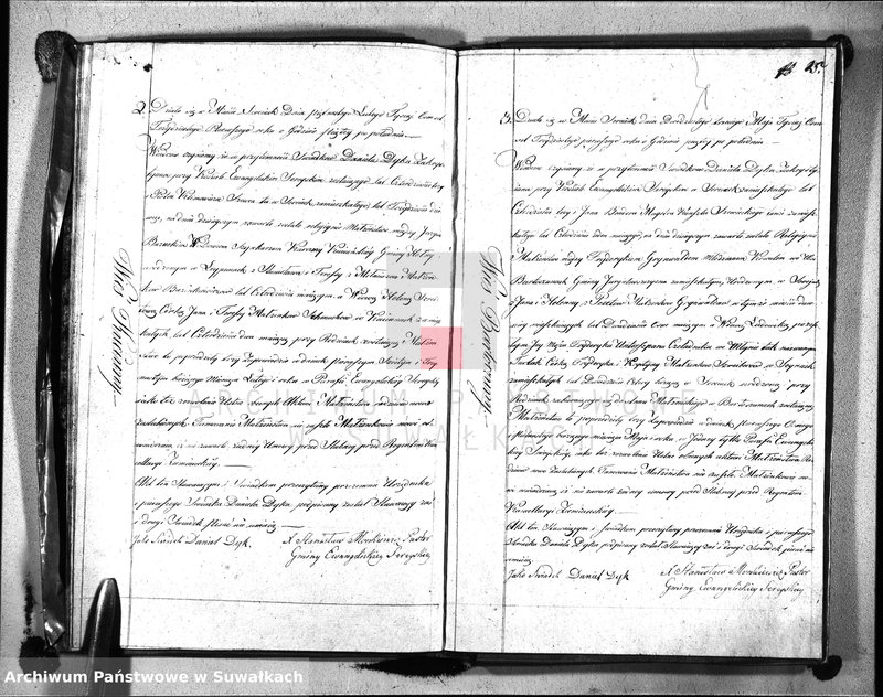 image.from.unit.number "Księga Duplicat Aktów Urodzonych, Zeszłych i Zaślubionych Proboszcza i Urzędnika Stanu Cywilnego Parafii Ewangelickiey Sereyskiey na Rok 1831-szy Sporządzony"