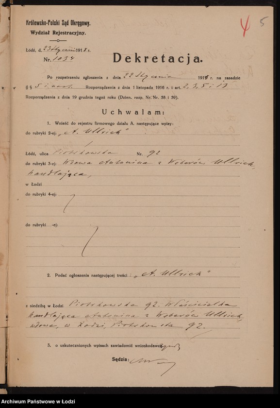 Obraz 7 z jednostki "Antonina Ullrich- sprzedaż towarów kolonialnych"