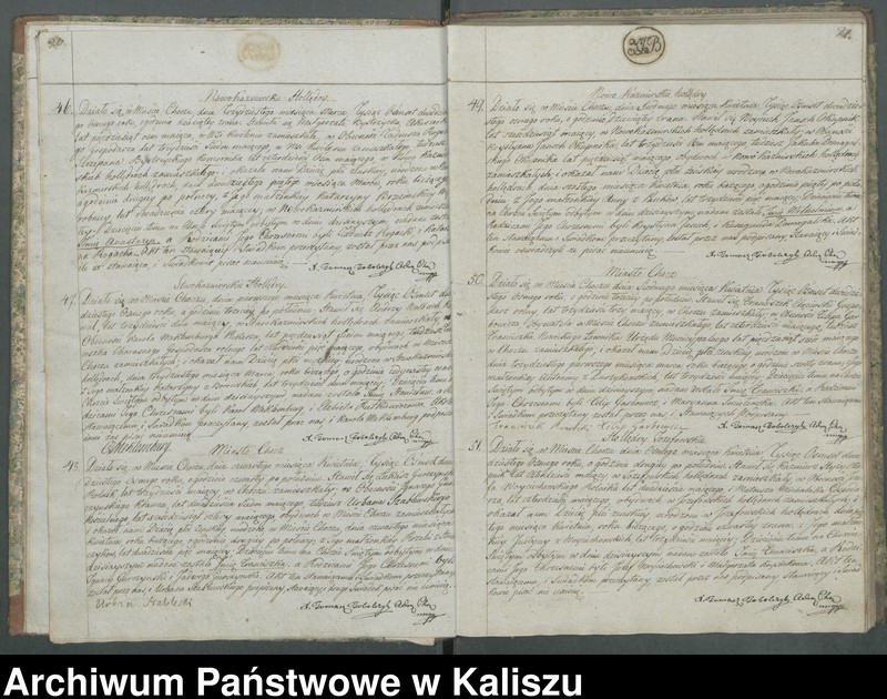 Obraz 15 z jednostki "Duplikat aktów urodzenia, zejścia oraz zaślubienia"