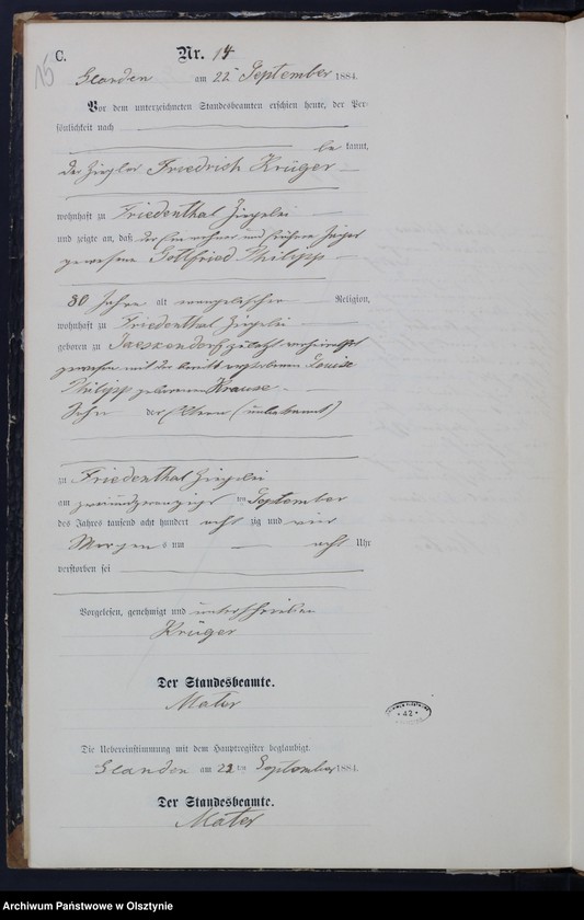 image.from.unit.number "Sterbe-Neben-Register Nr 1 - 24"
