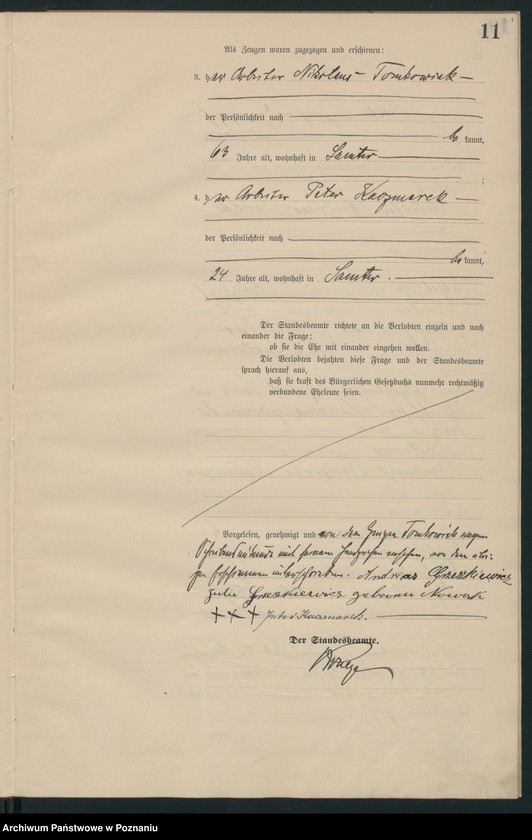 Obraz 13 z jednostki "Heiraths-Haupt-Register"