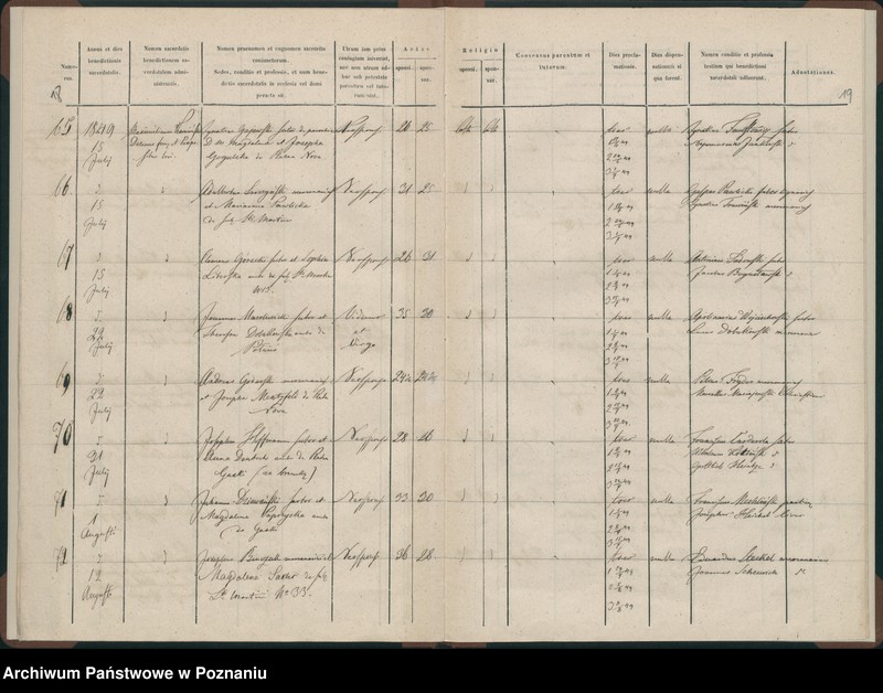 Obraz 12 z jednostki "Księga małżeństw"