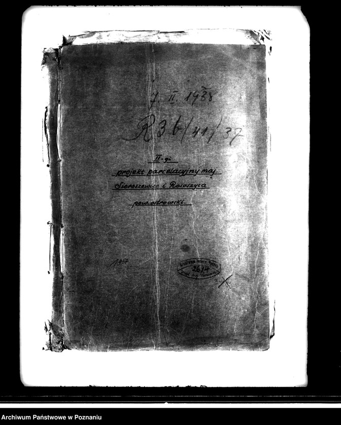 Obraz 4 z jednostki "Projekt parcelacyjny majątku Sieroszewice i Rosoczyce powiatu ostrowskiego"