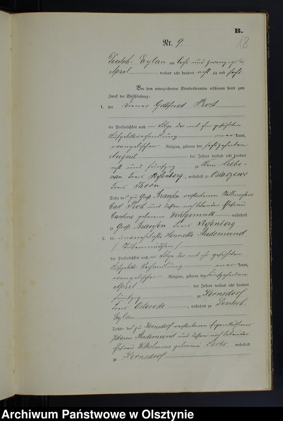 image.from.unit.number "Heiraths-Neben-Register Nr 1 - 33"
