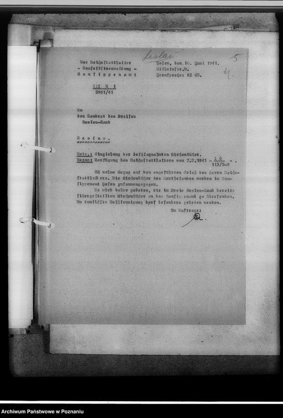 image.from.unit.number "Einziehungsprotokolle [ksiąg kościelnych] Leslau-Land [powiat włocławski, województwo bydgoskie]"