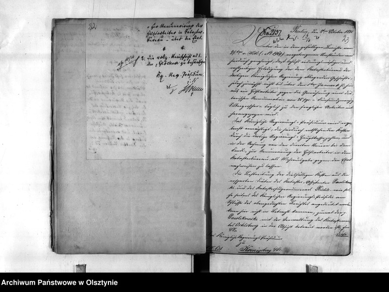 image.from.unit.number "Regierungs Sekretär Gloeckner [Ludwig] Am 1. Juli 1895 in den Ruhestand getreten"