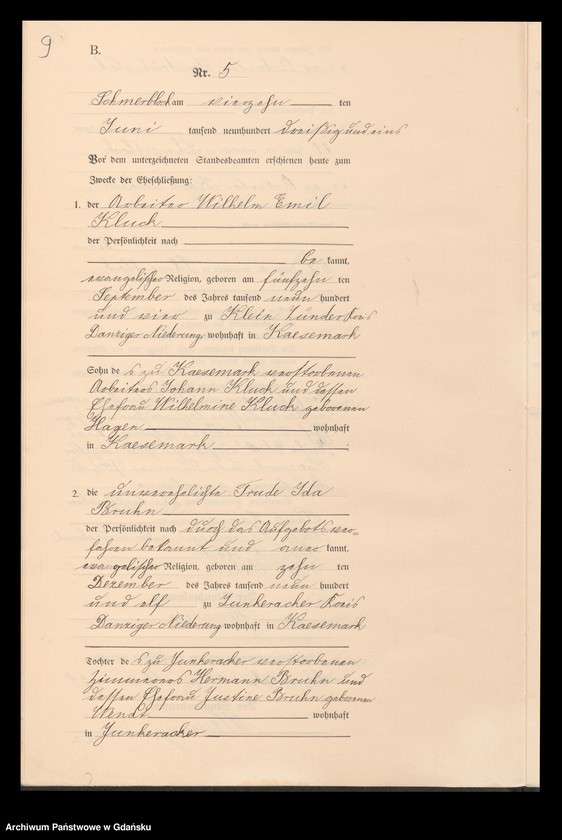 image.from.unit.number "Księga małżeństw"