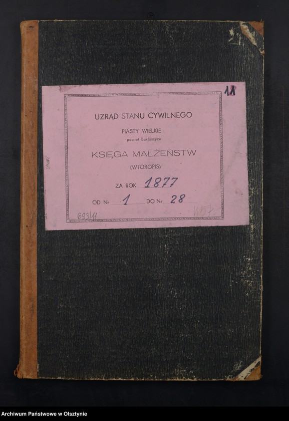 image.from.unit.number "Heiraths-Neben-Register Nr 1 - 28"