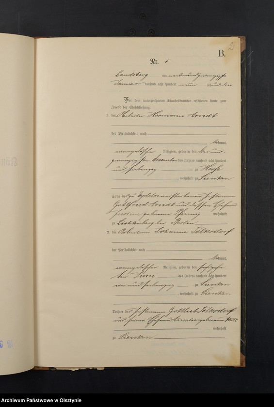 image.from.unit.number "Heiraths-Neben-Register Nr 1 - 10"