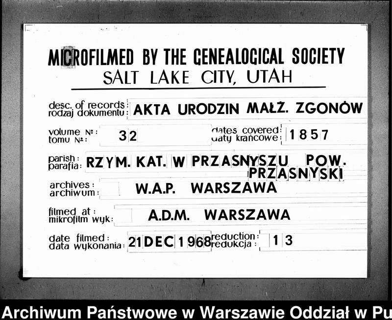 image.from.unit.number "Akta urodzeń, małżeństw, zgonów"
