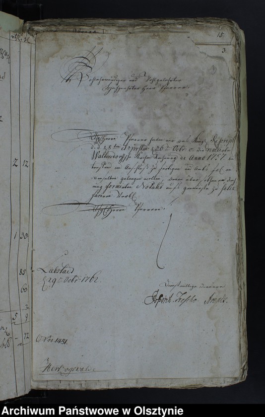 image.from.unit.number "Jahr Kirchen Rechnung der Waltersdorfschen Kirche aller Einnahme und Ausgabe wie auch Bau-Rechnung"