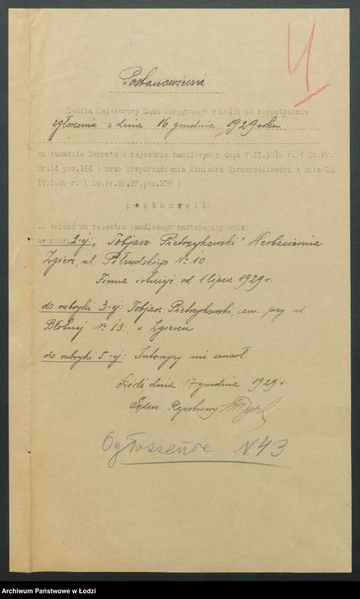 Obraz 6 z jednostki "Tobjasz Pietrzykowski- herbaciarnia w Zgierzu"