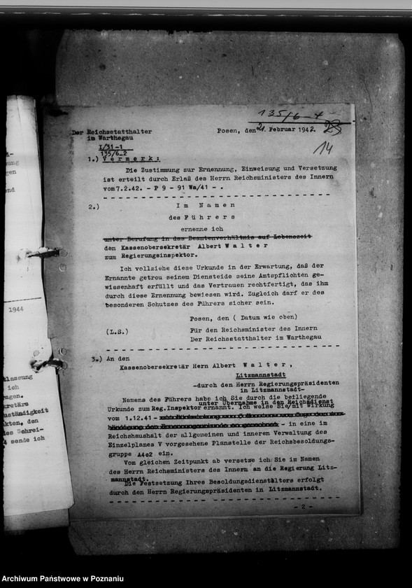 Obraz 18 z jednostki "Abordnung von Beamten"