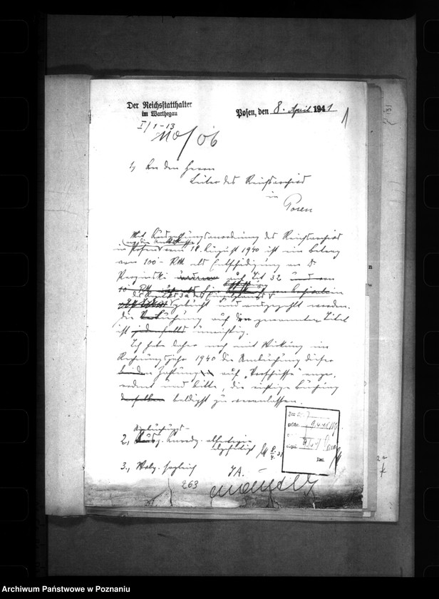 Obraz 5 z jednostki "Archivverwaltung"